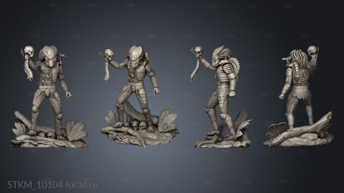 predator Jungle Hunter stl model for CNC