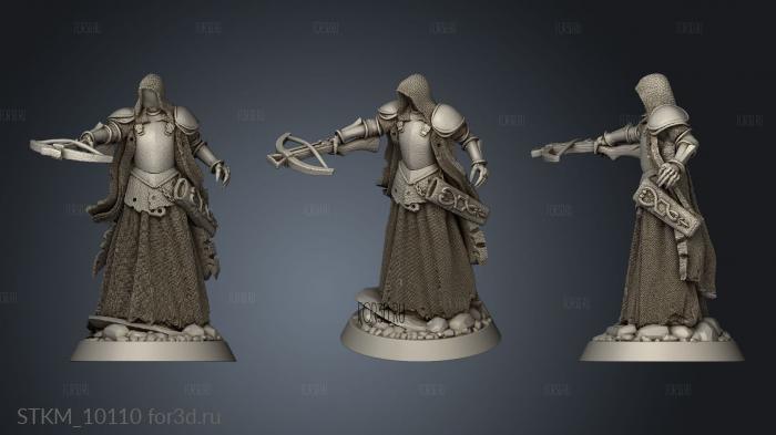 Sorrowsown Baron Soldiers The Wraith Archer stl model for CNC