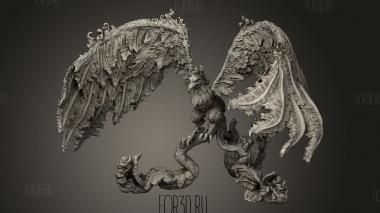 Феникс 3d stl модель для ЧПУ