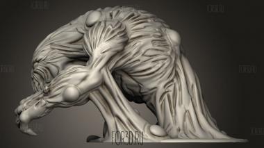 Элементаль Крови 3d stl модель для ЧПУ