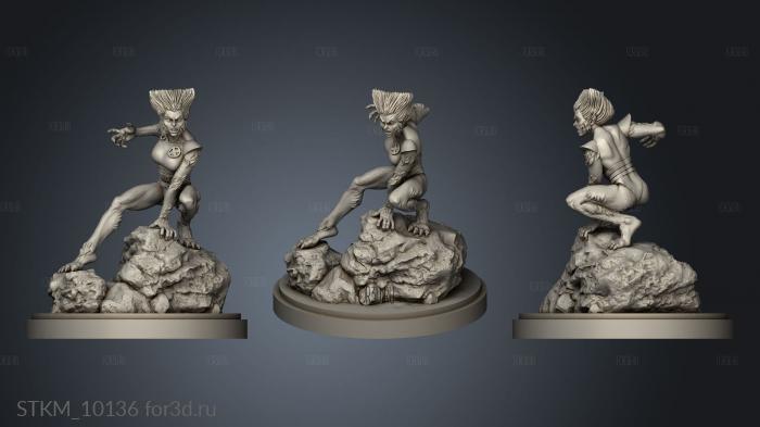 Wolfsbane Catholic Guilt wb stl model for CNC