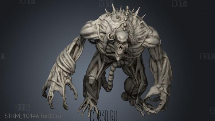 Undead Cyclops stl model for CNC