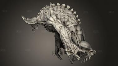 Немертвый Циклоп 3d stl модель для ЧПУ