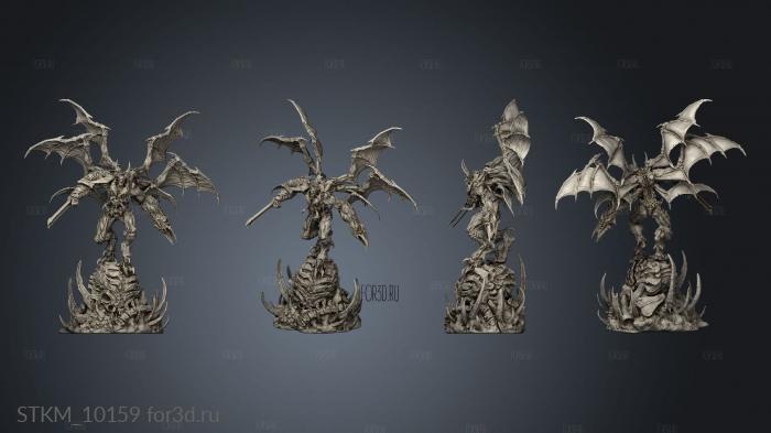 Kragoth Overlord Corsair Lord stl model for CNC