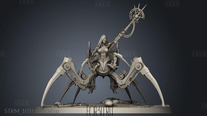 Arachnea Enfer stl model for CNC