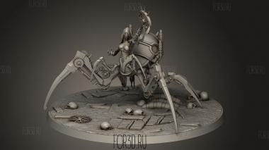 Усиление Арахноэ 3d stl модель для ЧПУ