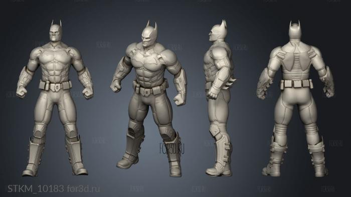 Batman Arkham stl model for CNC