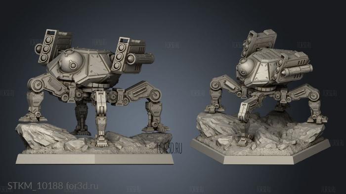 Sci Enemies Cabal Robot stl model for CNC