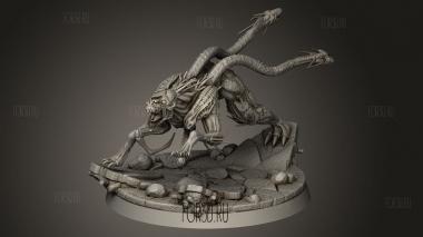 ГИГЕРИАНСКИЙ ГИБРИДНЫЙ АГРЕССОР 3d stl модель для ЧПУ