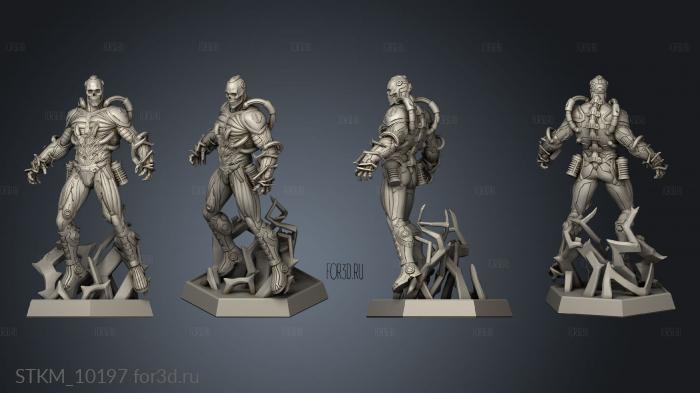 Sci Enemies Prime Marine stl model for CNC