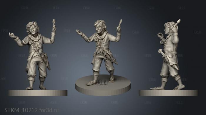 heroe Pippin stl model for CNC