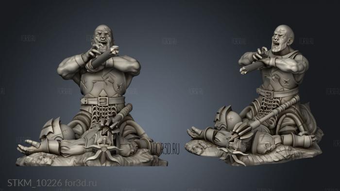 Sun Knights Warrior Ashes Lacerated stl model for CNC