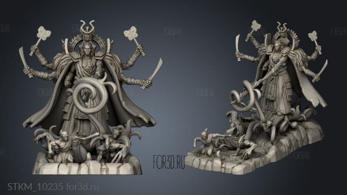 Izanagi stl model for CNC