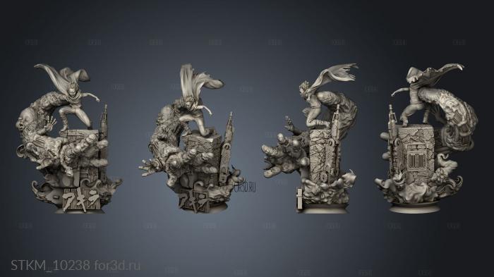 Tetsuo Shima Akira Cloud stl model for CNC