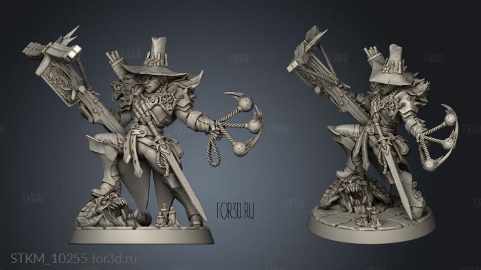 Houndmaster Requiem Demon Hunters Trisha stl model for CNC