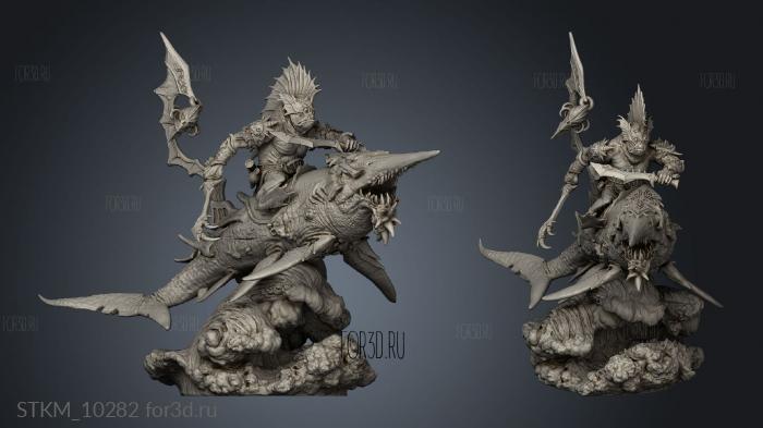 Shakarkha Sharktamers stl model for CNC