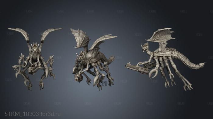 Elder Gods Mi go stl model for CNC