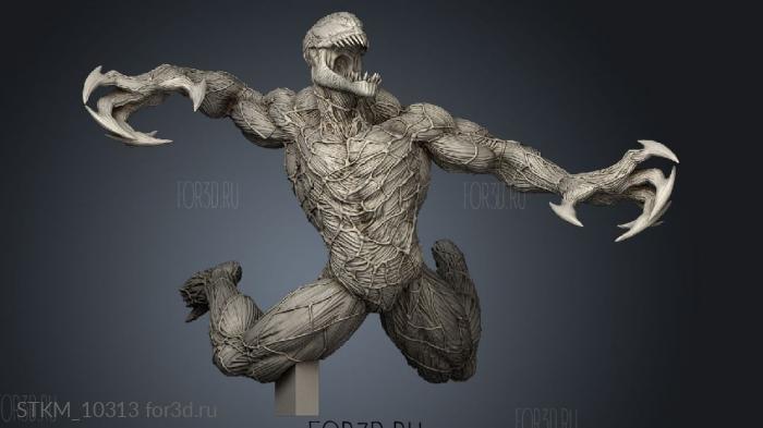 Venom vs Carnage stl model for CNC