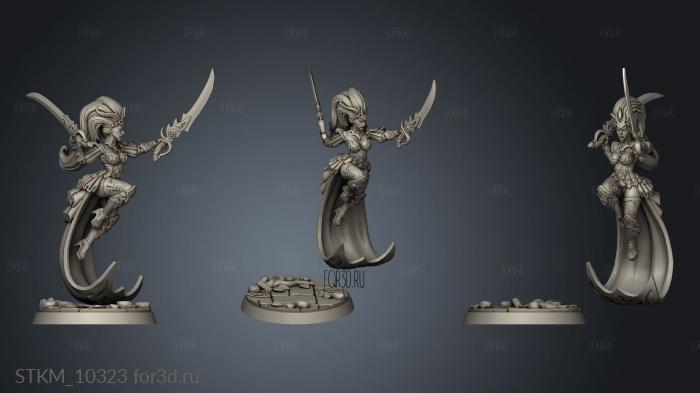 Videnta the Bloody Baroness stl model for CNC