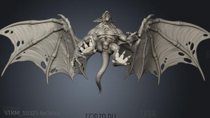 Viktor Vampire Monster stl model for CNC