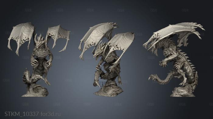 Vile Steel Dragon Ma stl model for CNC