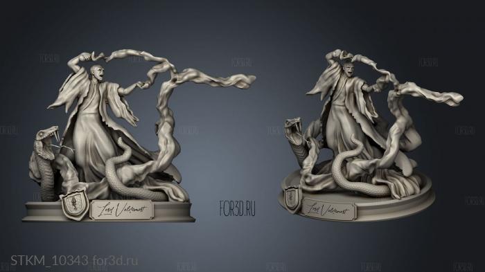 Voldemort stl model for CNC