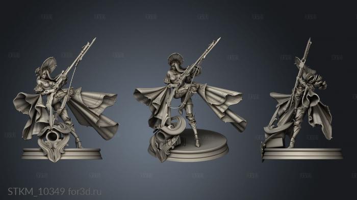 Gunslinger stl model for CNC