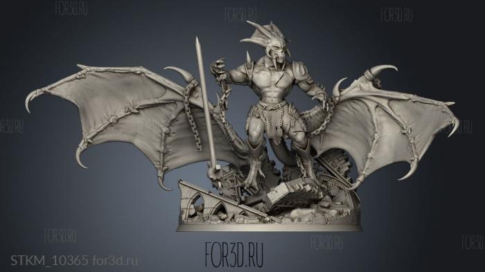 Crucible Games Melkor stl model for CNC