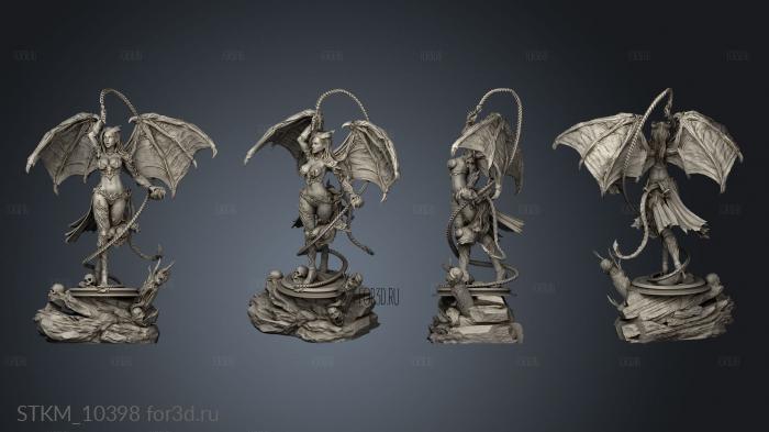 Succubus Two Back Cloth stl model for CNC