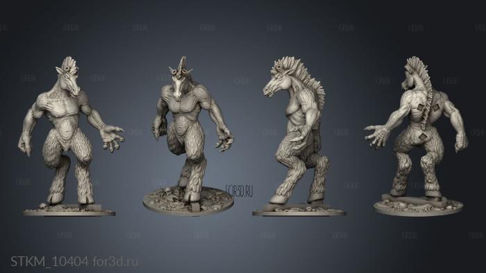 The Cursed jerseydevil stl model for CNC