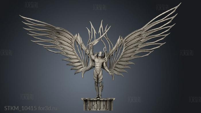 The Souls in Steel Guardian Metal stl model for CNC