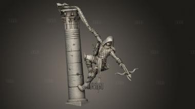 Гильдия воров из Царства Теней Файзал Уличный Бегун 3d stl модель для ЧПУ