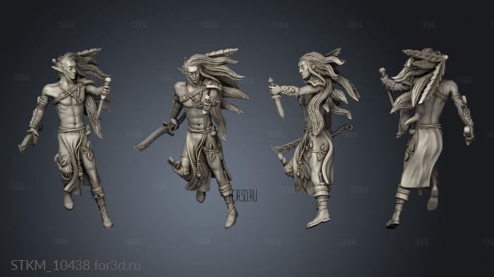 WARDANCERS stl model for CNC