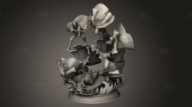 Акацуки Агуа 3d stl модель для ЧПУ