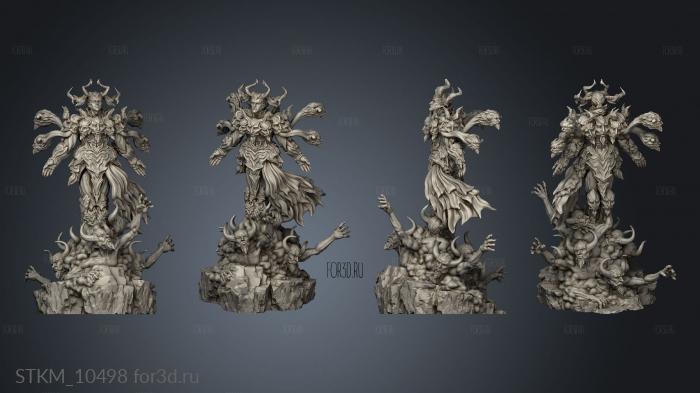 Belial stl model for CNC