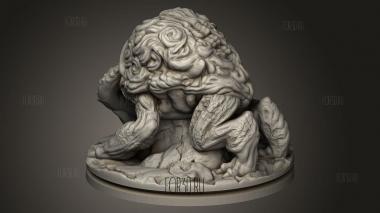 Собачий мозг 3d stl модель для ЧПУ