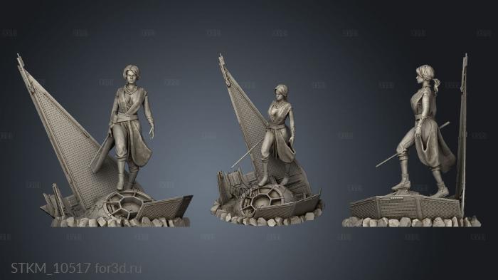 Rey stl model for CNC