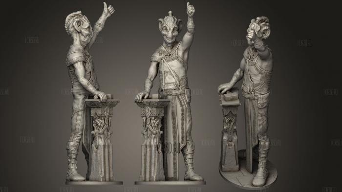 Nuroh Gribsek   Master Blacksmith 3d stl модель для ЧПУ