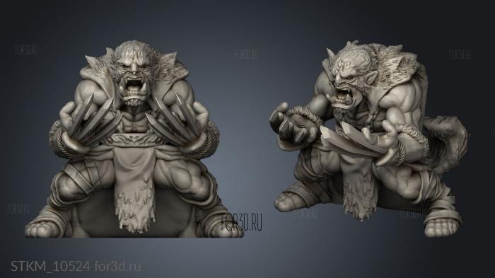 Orc stl model for CNC