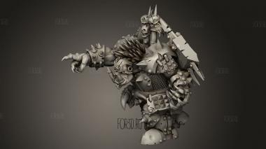 Черный 3d stl модель для ЧПУ
