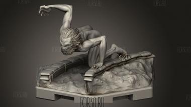Челюсть 3d stl модель для ЧПУ