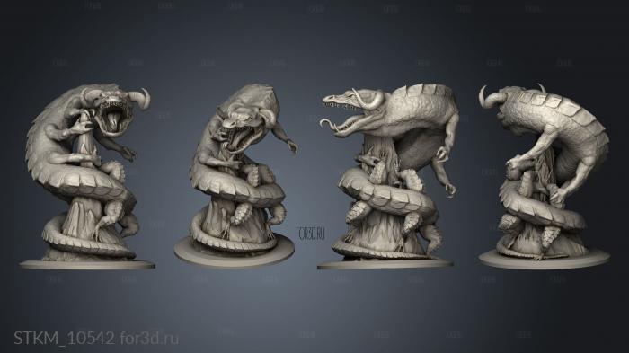 Arcanum and behir stl model for CNC