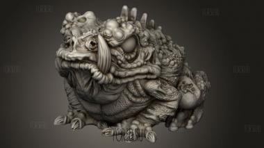 Чумные жабы 3d stl модель для ЧПУ