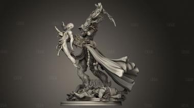 Демон Желания Три Когтя Один 3d stl модель для ЧПУ