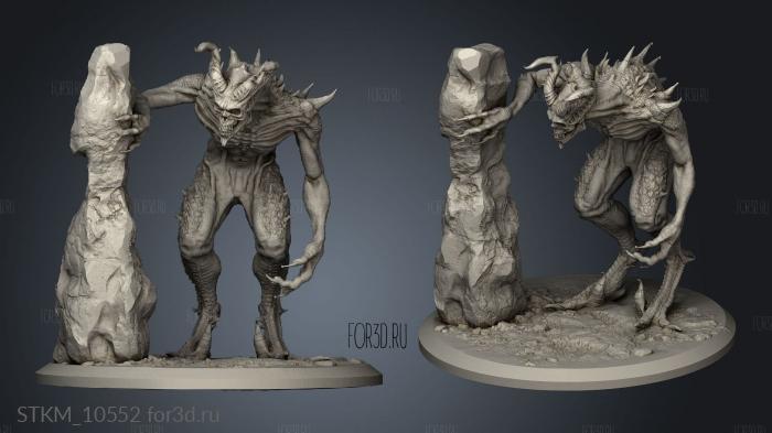 Arcanum and demon stl model for CNC