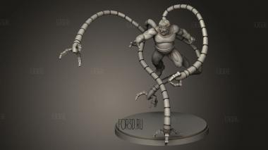 Dc Octopus Dr Щупальца Кальмара Обычный Диск 3d stl модель для ЧПУ