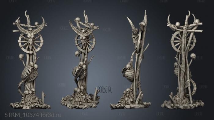 Man Eaters Bone Totems Totem stl model for CNC