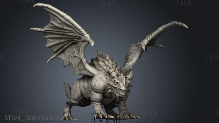 Caves Despair Cave Dragon stl model for CNC