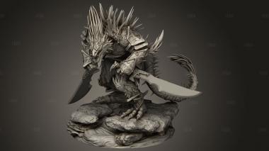 Теребрианский Дьявол 3d stl модель для ЧПУ