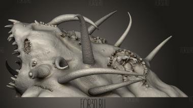 Поглотитель для больших ушей 3d stl модель для ЧПУ
